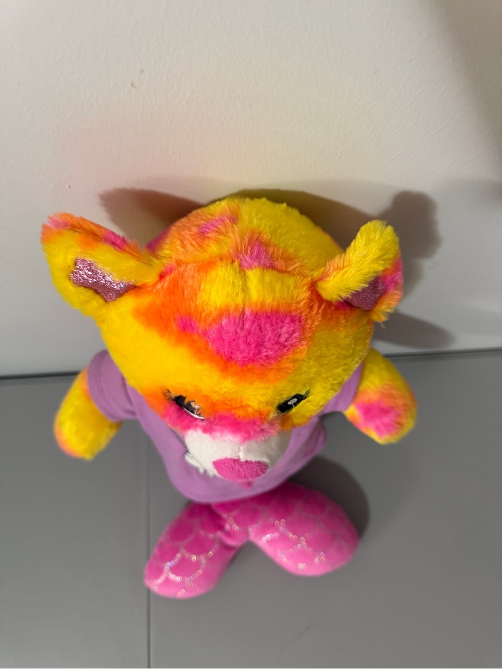 Build-A-Bear Enchanted Mer-Cat Plush Bear Narwhal Shirt 2021 - Picture 4 of 13